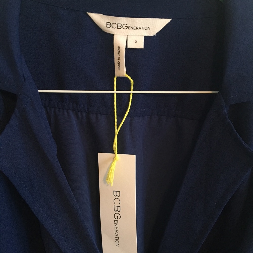 BCBG wrap blouse - Picture 2 of 8